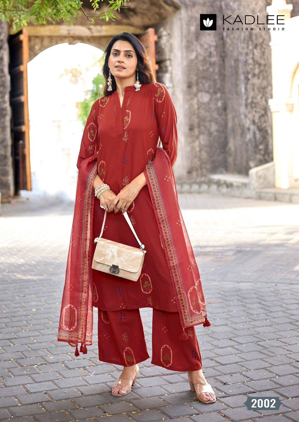 CLASSY LOOK By KADLEE 2001 To 2006 Series series Indian casual wear rayon dresses At Wholesale Price